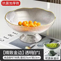 Axyaa Light Luxury Fruit Plate for Living Room Tea Table Snacks and Candy Organization