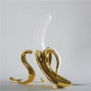 Axyaa Nordic Banana Desk Lamp LED Night Light Glass Bedroom Home Decor