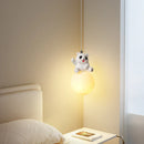 Bear Bedroom Wall Lamp: Axyaa Modern Chandelier for Living Room & Study
