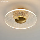 Axyaa Modern LED Flush Mount Ceiling Light Fixture for Home Aisle Entrance Balcony