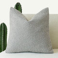 Axyaa Boucle Throw Pillow Cover | Soft Texture | Cozy 18x18" Square Pillow Case