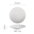 Axyaa Ceramic Pasta Plate Set for Molecular Cuisine Restaurant Tableware