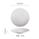 Axyaa Ceramic Pasta Plate Set for Molecular Cuisine Restaurant Tableware