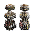Axyaa Rotating Spice Rack Organizer for Kitchen Storage and Clean Organization