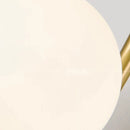 Axyaa Golden Glass Ball Wall Lamp - Modern Minimalist Design for Living Room, Bedroom, Hotel