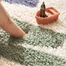 Axyaa Plush Pastoral Bedroom Carpet: Soft & Non-slip Rug for Home Decor
