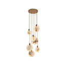 Axyaa Nordic Luxury LED Marble Staircase Light - Modern Minimalist Home Lighting