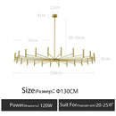 Axyaa Nordic Restaurant Pendant Light Modern LED Suspension Lamp