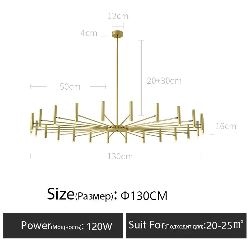 Axyaa Nordic Restaurant Pendant Light Modern LED Suspension Lamp
