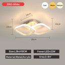 Axyaa LED Aisle Ceiling Light for Home Decor, Acrylic Cloakroom Balcony Foyer Luminaire