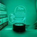 Sister Night Light - Axyaa 7 Color Change 3D Acrylic Gift for Girlfriends & Friends