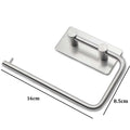 Axyaa Stainless Steel Roll Paper Holder - High Quality Tissue Holder for Kitchen & Bathroom