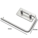 Axyaa Stainless Steel Roll Paper Holder - High Quality Tissue Holder for Kitchen & Bathroom