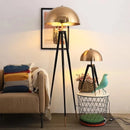 Axyaa Nordic Luxury Mushroom Head Floor Lamp hotel model designer lighting