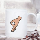 Axyaa CIRCLE GAME Coffee Mug Friends Gift Magic Creative OK Cup Boy Birthday