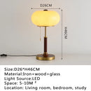 Axyaa Retro Contemporary LED Table Lamp for Living Room Bedroom Study