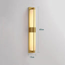 Axyaa Marble Copper Wall Lamp Spanish Light Luxury Living Room TV Background Bedroom Bedside Lighting