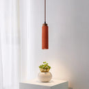 Axyaa Retro Red Stone Industrial Pendant Chandelier