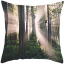 Axyaa Vintage Forest Pattern Pillow Case - Designer Sofa Cushion Cover