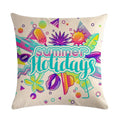 Axyaa Printed Linen Pillowcase 45*45cm for Sofa Chair Decoration