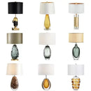 Axyaa Nordic Glaze Table Lamp | Modern LED Desk Light