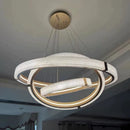 Axyaa Luxury Acrylic LED Pendant Chandelier for Home Decor