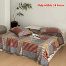 Axyaa Four-Layer Gauze Fringed Blanket - Summer Cool Quilt