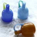 Axyaa Single Ear Glass Vase Hydroponic Color Bottle