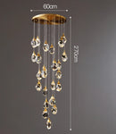 Axyaa Nordic Chandeliers Dining Room Pendant Lights Ceiling Hanging Lamps