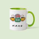 Axyaa Friends Central Perk Mug – 11oz Ceramic Tea Cup, Perfect Gift for Friends