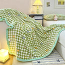 Axyaa Milk Flannel Printed Blanket