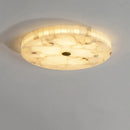 Axyaa Circular Marble Ceiling Lamp 40cm - European Living Room Bedroom Light