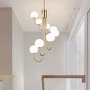 Axyaa LED Pendant Chandelier for Modern Home Decor and Indoor Lighting