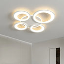 Axyaa Ring Ceiling Light: LED Indoor Lighting for Living Room, Bedroom, Dining Room