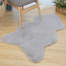 Axyaa Soft Plush Faux Rabbit Fur Carpet for Modern Home Decor