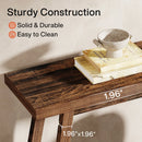 Axyaa Farmhouse Wood Console Table: 70.9" Long Entryway Sofa Table