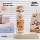 Axyaa Stainless Steel Insulated Straw Cup for Kids and Women in Large Capacity