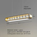 Axyaa Magic Bean Glass Pendant Light Gold Tricolor Color Changing Nordic Designer Lamp