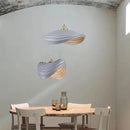 Axyaa Cream Style Metal Pendant Chandelier Scandinavian Nordic Living Room Dećor