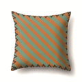 Axyaa Retro Geometric Pattern Cushion Cover for Sofa and Couch Décor