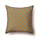 Axyaa Retro Geometric Pattern Cushion Cover for Sofa and Couch Décor