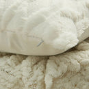 Axyaa Plush Cushion Cover in Nordic Style for Sofa, 30x50cm Decorative Pillow Cover