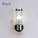 Axyaa Nordic Crystal Brass LED Wall Lamp - Modern Luxury Room Lighting