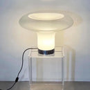 Axyaa Glass Bedside Lamp: Modern Minimalist LED Light for Contemporary Spaces