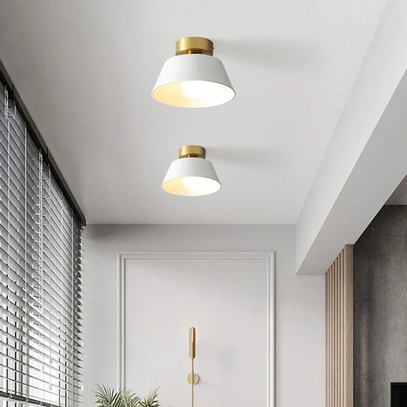 Axyaa Rustic LED Ceiling Lamp for Home Decor and Indoor Lighting