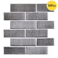 Axyaa Faux Brick Wall Panel Kitchen Bathroom Tile Sticker - Peel and Stick 3D Wall Cover