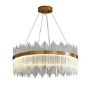Axyaa Crystal Chandelier: Nordic Light Luxury, Modern & Elegant for Dining Room & Bedroom