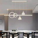 Axyaa Modern Minimalist LED Pendant Chandelier for Home Decor Lighting