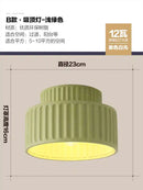 Axyaa Nordic Cream Resin Pendant Chandelier Ceiling Light E27 Dining Room Bedside Reading