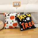 Axyaa Halloween Pumpkin Embroidered Cushion Cover - Home Decor Pillowcase
